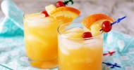 mixed-drink-with-rum-and-pineapple-juice image