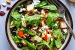 apple-feta-spinach-salad-recipe-eatwell101 image