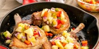 best-pineapple-salsa-pork-chops-recipe-delish image