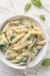 spinach-and-artichoke-pasta-recipe-natashaskitchencom image