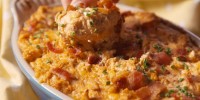 how-to-make-cheesy-bbq-chicken-dip-delish image