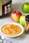 how-to-make-applesauce-in-the-slow-cooker-recipe-kitchn image