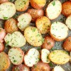 garlic-parmesan-roasted-potatoes-damn-delicious image
