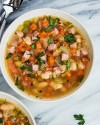 easy-ham-and-bean-soup-kitchn image