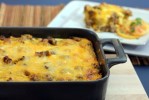 breakfast-casserole-with-sausage-eggs-and-biscuits image
