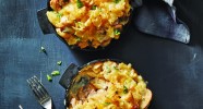 tuna-noodle-casserole-with-potato-chip-topping image