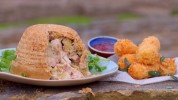 chicken-and-leek-suet-pudding-recipe-bbc-food image