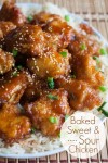 crispy-sweet-and-sour-baked-chicken-recipe-the image