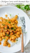 easy-chickpea-curry-with-basmati-rice image
