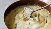 giadas-creamy-polenta-with-spinach-recipe-today image
