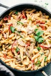 creamy-pork-carnitas-pasta-the-recipe-critic image