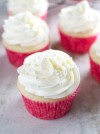 almond-cupcakes-with-whipped-almond-buttercream-frosting image
