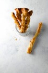 cheese-straws-recipe-with-puff-pastry-and-cheddar image