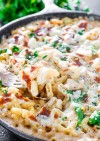 easy-chicken-alfredo-pasta-bake-jo-cooks image