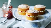 mini-victoria-sponge-cakes-recipe-bbc-food image