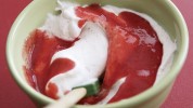 strawberry-whipped-cream-recipe-finecooking image
