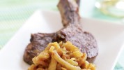 seared-lamb-rib-chops-recipe-finecooking image