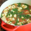 spinach-tomato-tortellini-soup-damn-delicious image