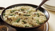 mushroom-asparagus-risotto-recipe-finecooking image