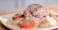baked-chicken-thighs-with-cream-of-mushroom-soup image
