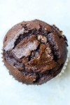 easy-double-chocolate-chunk-muffins-recipe-sweet image