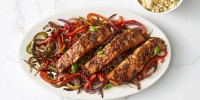 honey-soy-glazed-salmon-with-peppers-good image