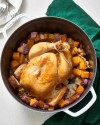 a-whole-roasted-chicken-dinner-in-a-dutch-oven-kitchn image