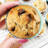 easy-banana-chocolate-chip-muffins-the-budget-mom image
