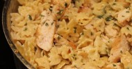10-best-chicken-alfredo-bowtie-pasta-recipes-yummly image