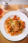 tomato-basil-chicken-and-rice-kitchn image
