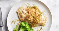 lemon-baked-fish-with-dill-panko-topping-better image