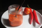 homemade-red-chilli-sauce-recipe-yummy-tummy image