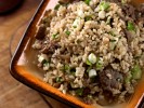 chinese-style-beef-fried-rice-with-vegetables image