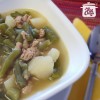 easy-german-green-bean-soup-recipe-omas-grne-bohnensuppe image