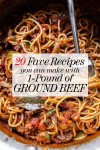 25-ground-beef-recipes-that-taste-great-foodiecrush image