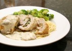 chicken-stuffed-with-basil-and-mozzarella-cheese image
