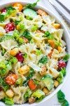 caesar-pasta-salad-recipe-chefdehomecom image