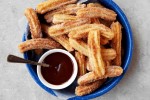 the-classics-churros-with-chocolate-dipping-sauce image