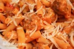 baked-ziti-with-meatballs-easy-cheesy-delicious image