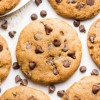 healthy-banana-chocolate-chip-cookies-recipe-video image