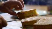 frangipane-tart-with-custard-recipe-bbc-food image