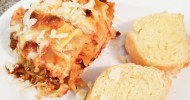 ground-beef-lasagna-with-ricotta-cheese image