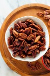 naturally-sweetened-candied-pecans-recipe-cookie-and-kate image