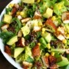 southwest-chicken-salad-with-homemade-southwest-dressing image