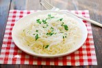 shirataki-noodles-with-butter-and-parmesan-healthy image