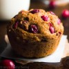 cranberry-pumpkin-muffins-amys-healthy-baking image