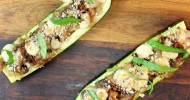 10-best-vegetarian-stuffed-zucchini-boats-recipes-yummly image