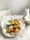 aubergine-fritters-with-coriander-chutney-vegetable image