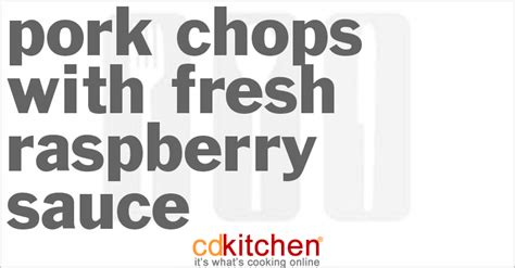 pork-chops-with-fresh-raspberry-sauce image