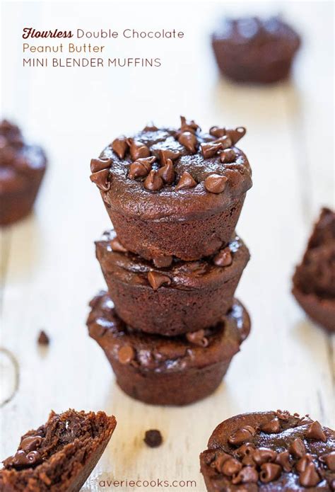 flourless-double-chocolate-peanut-butter-mini-blender image